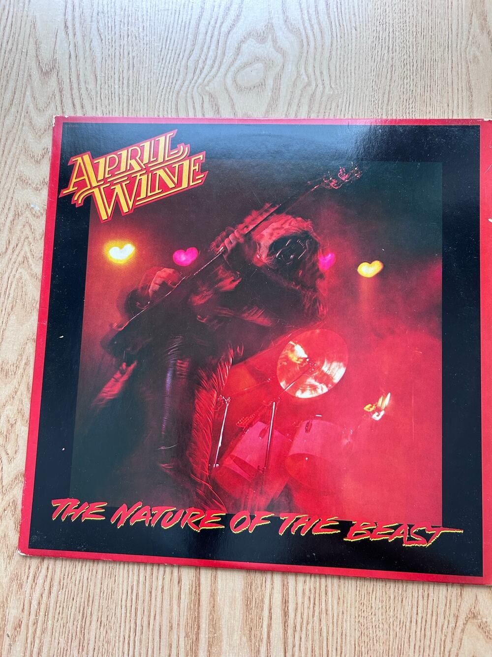 Vintage Collectible April Wine The Nature of the Beast 1 Vinyl Record 🤩